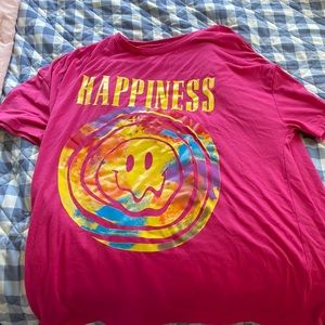 The size was a large and it is too big for me. It is from Shein.